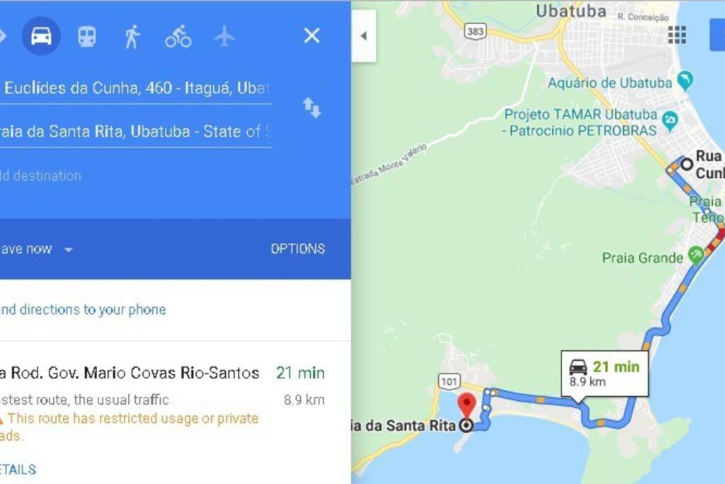 Aconchegante No Itagua, Ar Nos 2 Quartos * Ubatuba