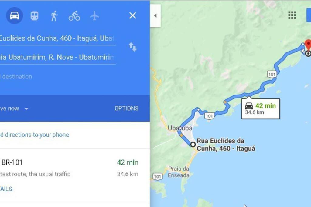 Apartamento Aconchegante No Itagua, Ar Nos 2 Quartos Ubatuba